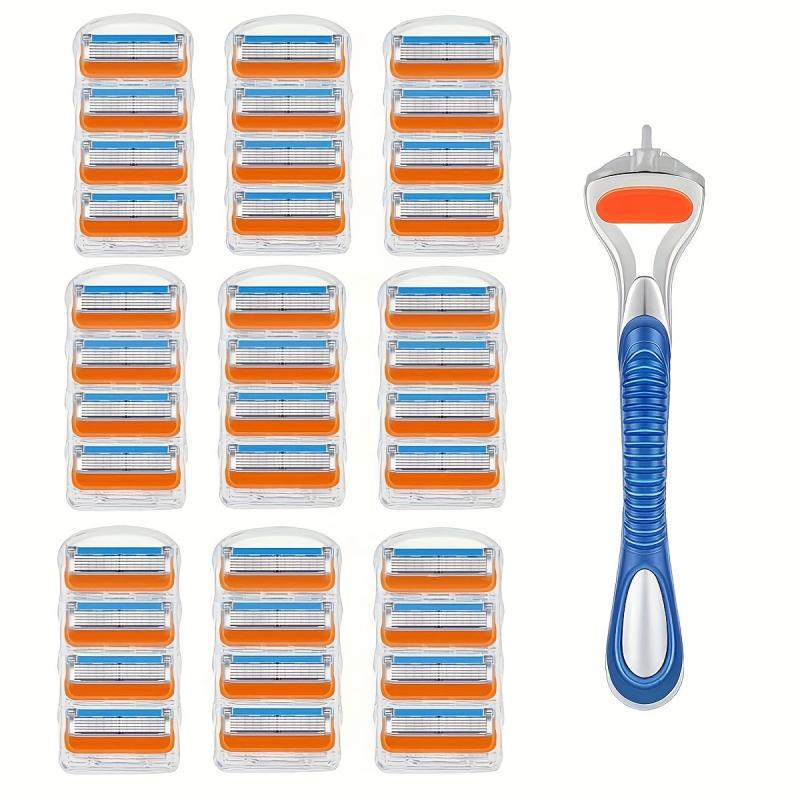 5 Layer Razor Blades 36 24 12 8 4pcs Replacement Blades Vintage Wet Shave