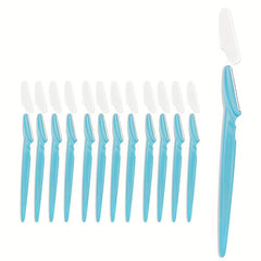 12 Pcs Eyebrow Razor Women's Facial Exfoliating Tool
