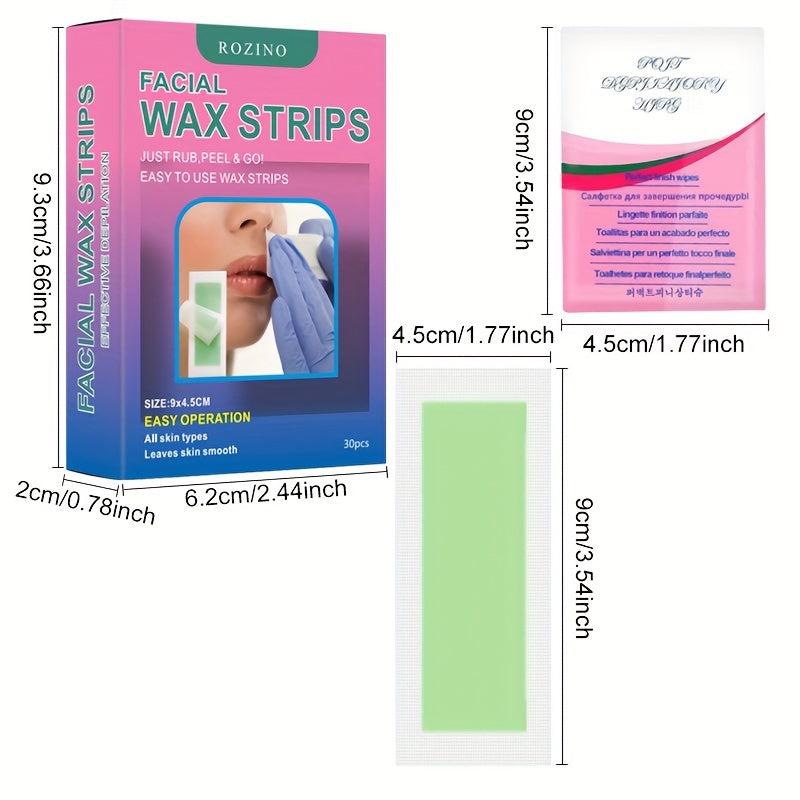 Easy Hair Removal Wax Paper for Lip & Facial Care