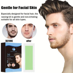Portable Hair Removal Wax Strips 15 Ct