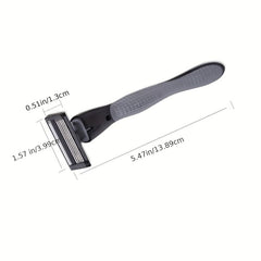 Men's 5 Blade Disposable Razor Kit with 6 Refills