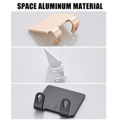 2Pcs Punch Razor Holder Storage Hook Wall Bathroom Razor Rack
