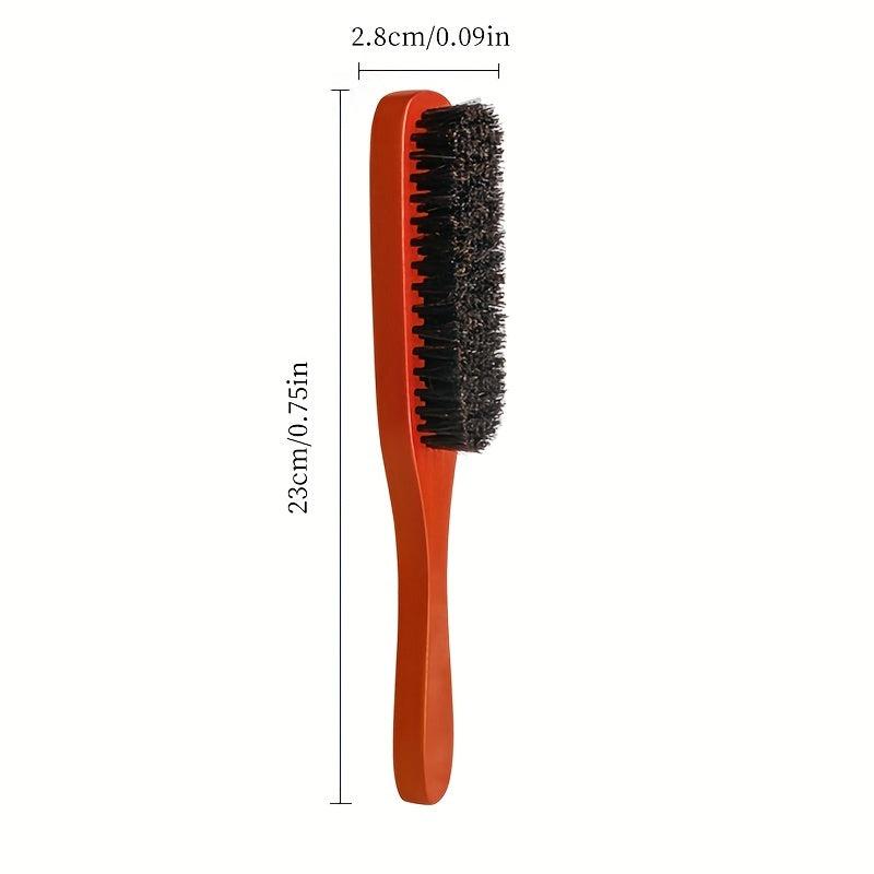 Mythus Beard Brush Styling Tool with Wood Handle