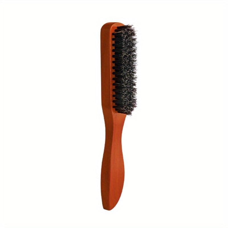 Mythus Beard Brush Styling Tool with Wood Handle