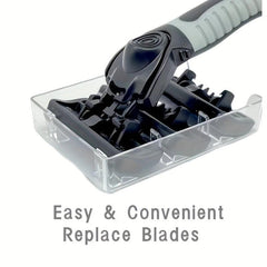 6-Layer Blades Razor Stainless Steel Men Razor