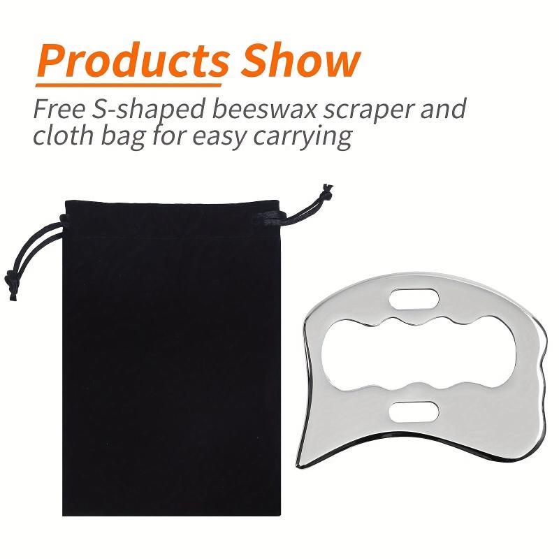 Stainless Steel Gua Sha Massage Tool for Soft Tissue Scraping