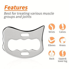 Stainless Steel Gua Sha Massage Tool for Soft Tissue Scraping