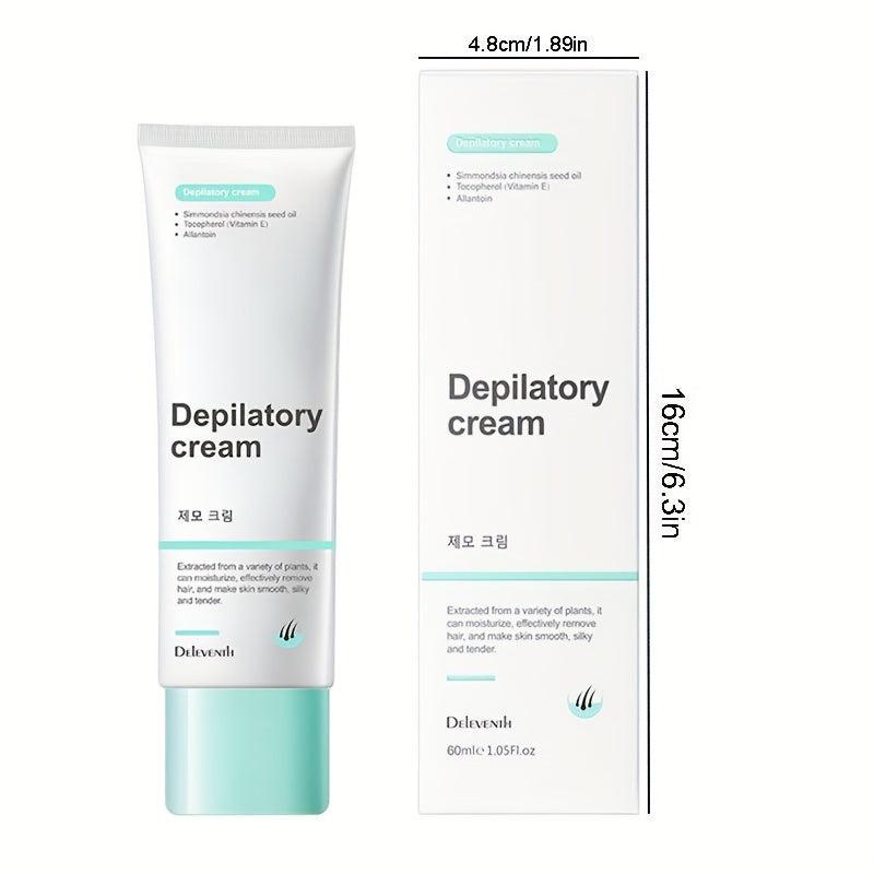 Hair Removal Cream for Women Men Underarms Legs 60ml 2.0oz