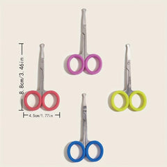 Safety Rounded Tip Nose Hair Scissors