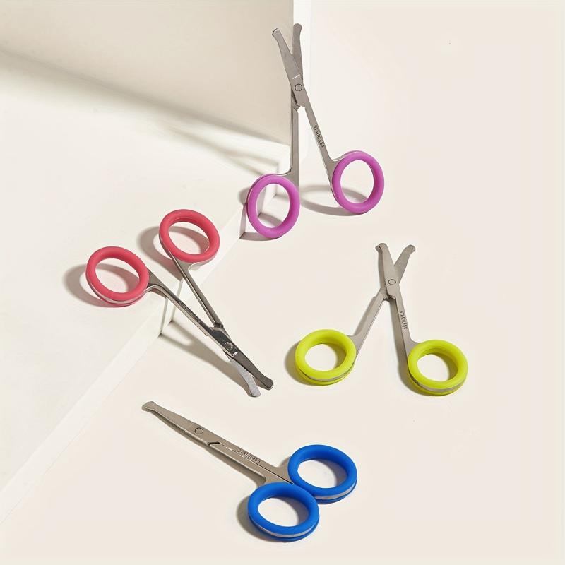 Safety Rounded Tip Nose Hair Scissors