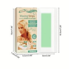 Body Wax Strips Gentle Hair Removal Kit