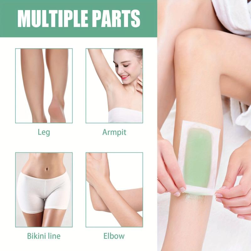 Body Wax Strips Gentle Hair Removal Kit