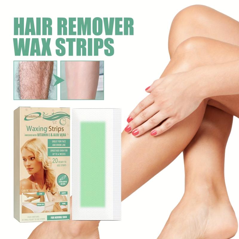 Body Wax Strips Gentle Hair Removal Kit