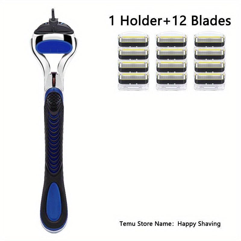 Reusable Classic Shaving Razor Stainless Steel Blades Safety Razor Set