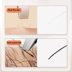 4-In-1 Stainless Steel Eyebrow Tweezers Set