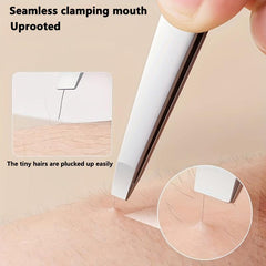 4-In-1 Stainless Steel Eyebrow Tweezers Set