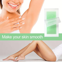 28pcs Body Wax Strips for Women Hair Removal, Portable Tear Off Leg, Armpit, Lip