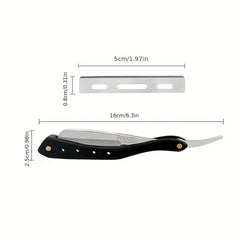 Barber Straight Razor for Shaving Men Face Care Beard Hairdressing Tool