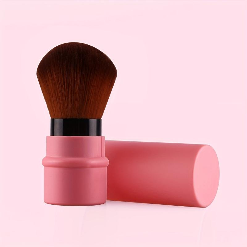 Retractable Kabuki Makeup Brush for Travel