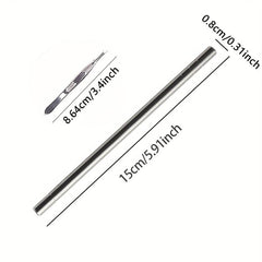 Steel Hair Tattoo Engraving Pen Men Fine Hairdressing Razor Eyebrow Shaving