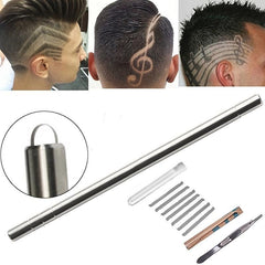 Steel Hair Tattoo Engraving Pen Men Fine Hairdressing Razor Eyebrow Shaving