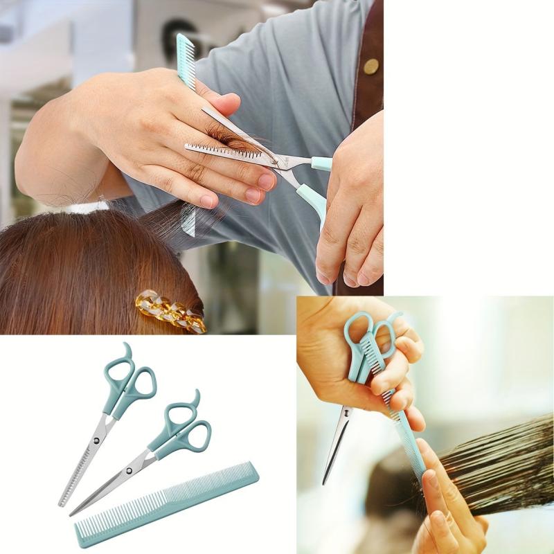 3pcs Hair Scissors Set with Hairdressing Comb