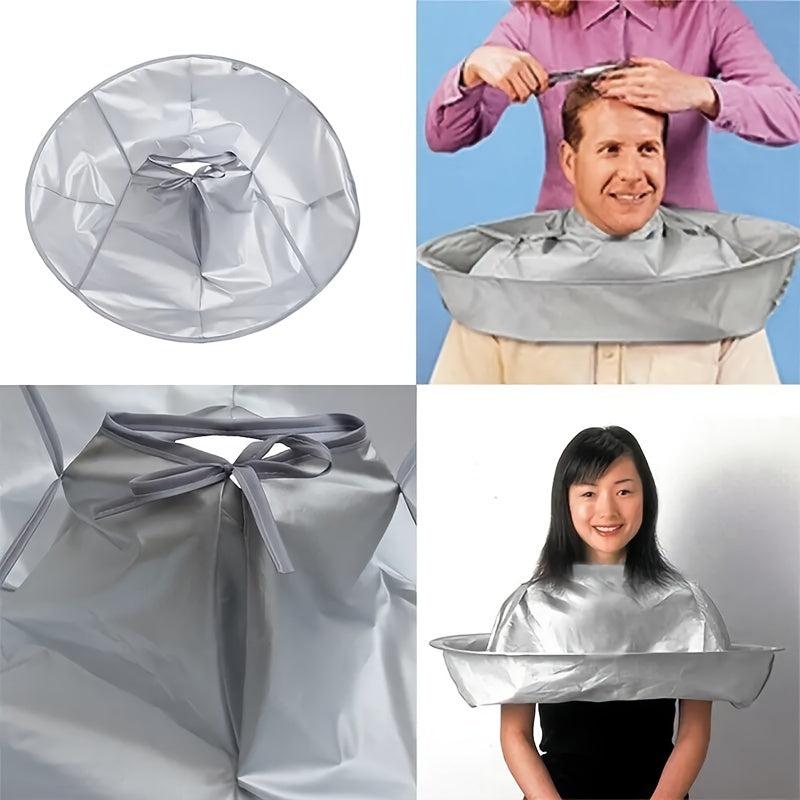 Hair Cutting Cape Umbrella Hairdressing Cloak Waterproof Haircut Tool