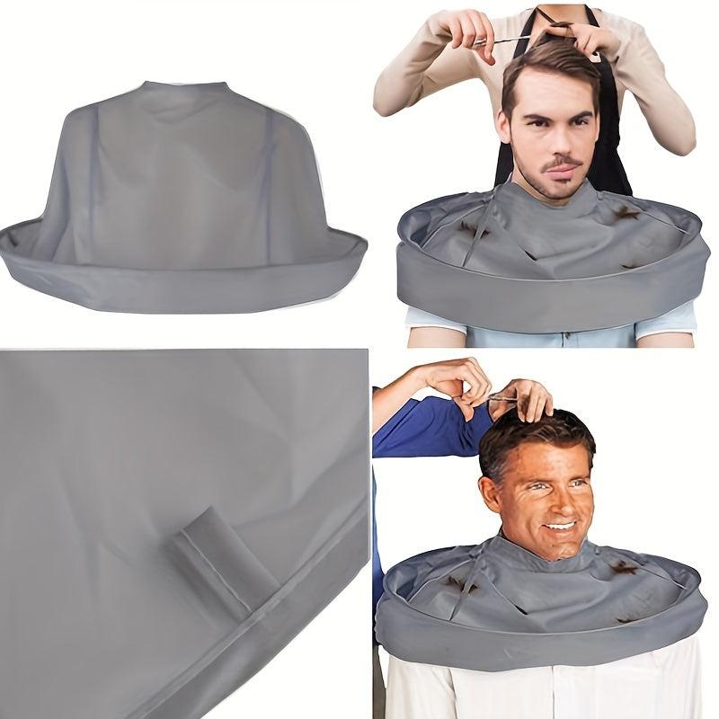Hair Cutting Gown Apron Stylist Pattern Waterproof Haircut Cloth Wrap Protect