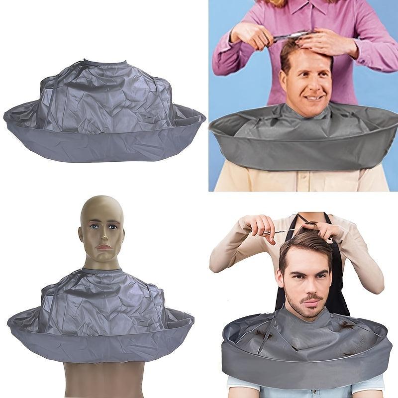 Hair Cutting Gown Apron Stylist Pattern Waterproof Haircut Cloth Wrap Protect