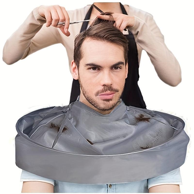 Hair Cutting Gown Apron Stylist Pattern Waterproof Haircut Cloth Wrap Protect
