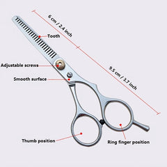 2pcs Hair Cutting Scissors Thinning Shears