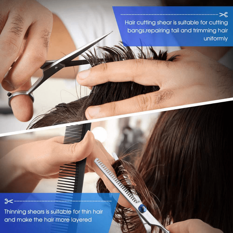 Professional Hair Cutting Scissors 2 Pcs