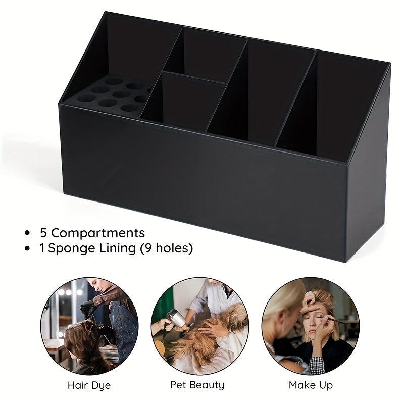 Hair Scissors Storage Box Hairdressing Combs Clips Scissors Case