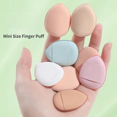 5PCS Mini Finger Puff Set Makeup Sponge Concealer Foundation Detail Puff