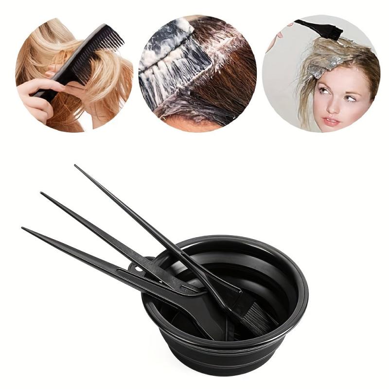 Hair Dye Brush & Bowl Set for Tinting & Coloring Hair