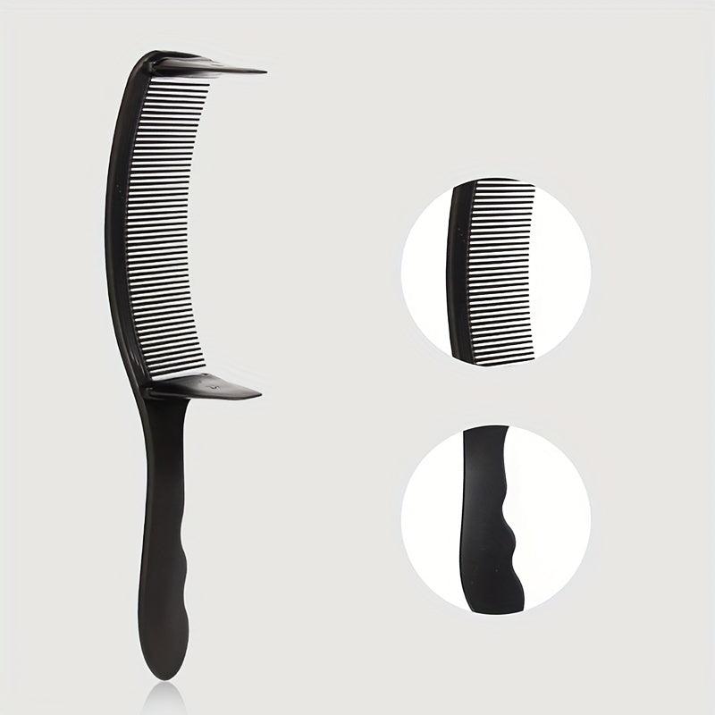 Curved Barber Comb Hair Cutting Comb Styling Tool