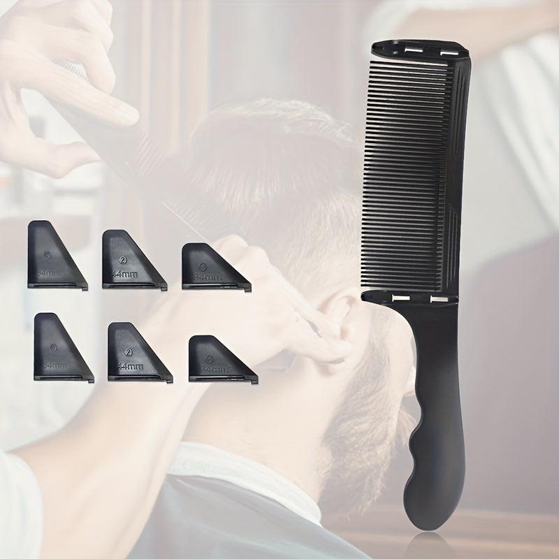 Curved Barber Comb Hair Cutting Comb Styling Tool