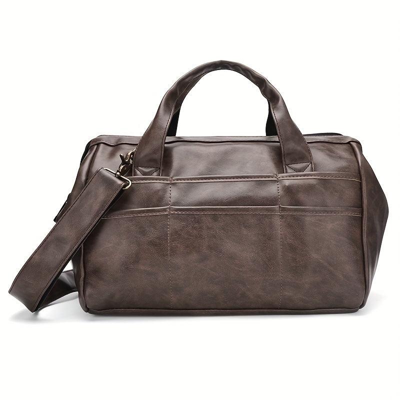 Retro Barber Tool Storage Bag with Organizer