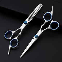 Hairdressing Scissors Set 15-24cm Professional Cutting Thinning Scissors