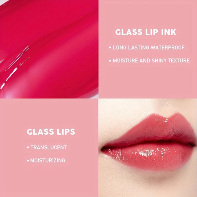 SANIYE Cherry Lipstick Matte Lip Tint Waterproof Long Lasting
