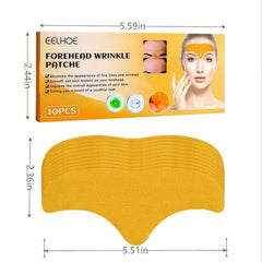 Forehead Patches 10 PCS Hyaluronic Acid Pads for Smooth Skin