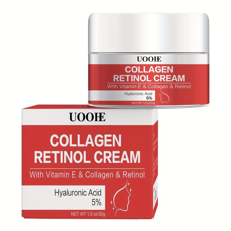 Collagen Retinol Cream 30g Retinol Hyaluronic Acid Vitamin E Collagen