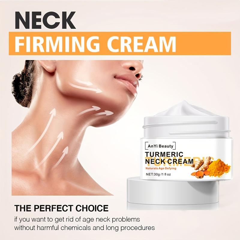 Turmeric Neck Firming Cream with Retinol & Hyaluronic Acid