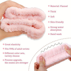 Flannel Waterproof Wrist Strap for Spa Yoga