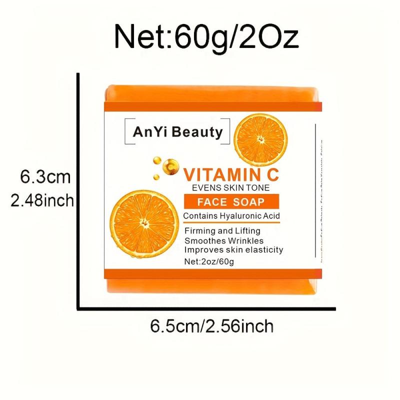 Vitamin C Soap Bar for Face & Body Dark Spots Acne Wash