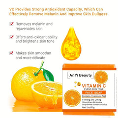 Vitamin C Soap Bar for Face & Body Dark Spots Acne Wash
