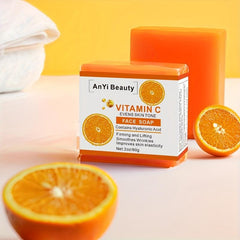Vitamin C Soap Bar for Face & Body Dark Spots Acne Wash