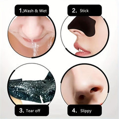 20 Pcs Blackhead Strips Charcoal Pore Remover Deep Nose Cleansing
