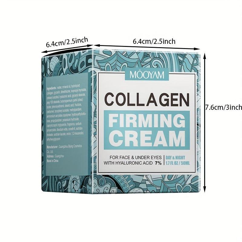 Collagen Facial Cream Tighten Smooth Skin Reduce Wrinkles