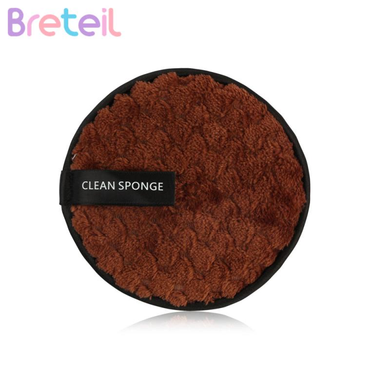 3 Pcs Reusable Makeup Remover Pads Dual Sided Soft Facial Cleaning Towels